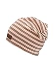 Sterntaler Unisex Slouch Streifle Beanie-Mütze, rosa, 45
